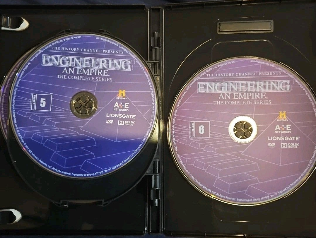 Engineering an Empire: Collectors Edition (DVD, 6-Disc Set) Missing Disc 2