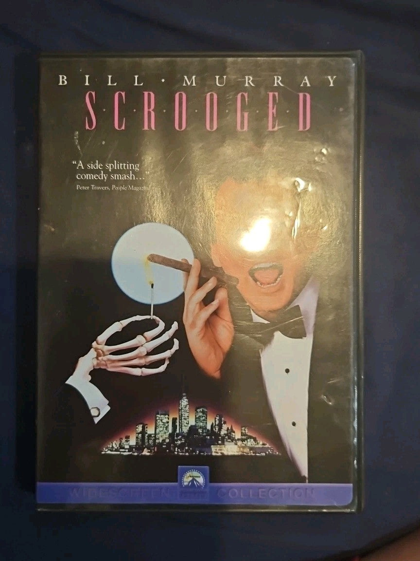 Scrooged (DVD, 1988)