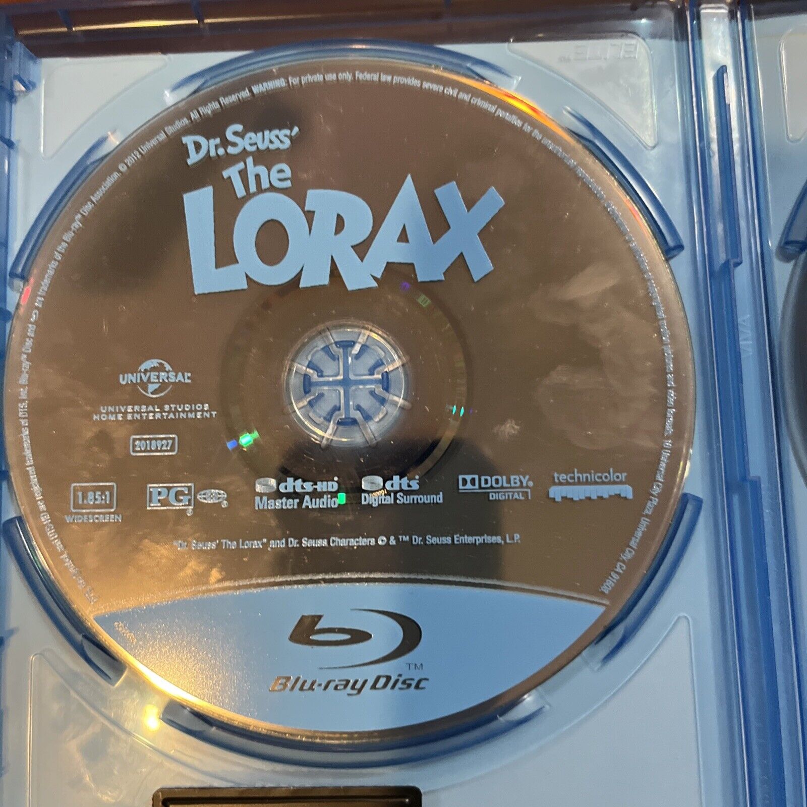 Dr. Seuss' the Lorax (Blu-ray/DVD) Tested.