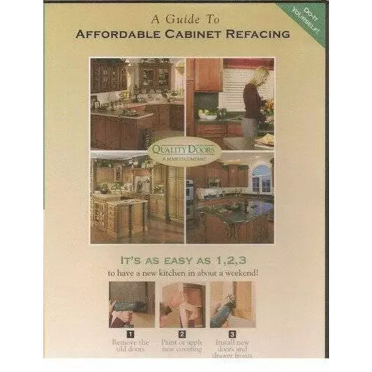 A Guide to Affordable Cabinet Refacing (DVD) Brand New Sealed