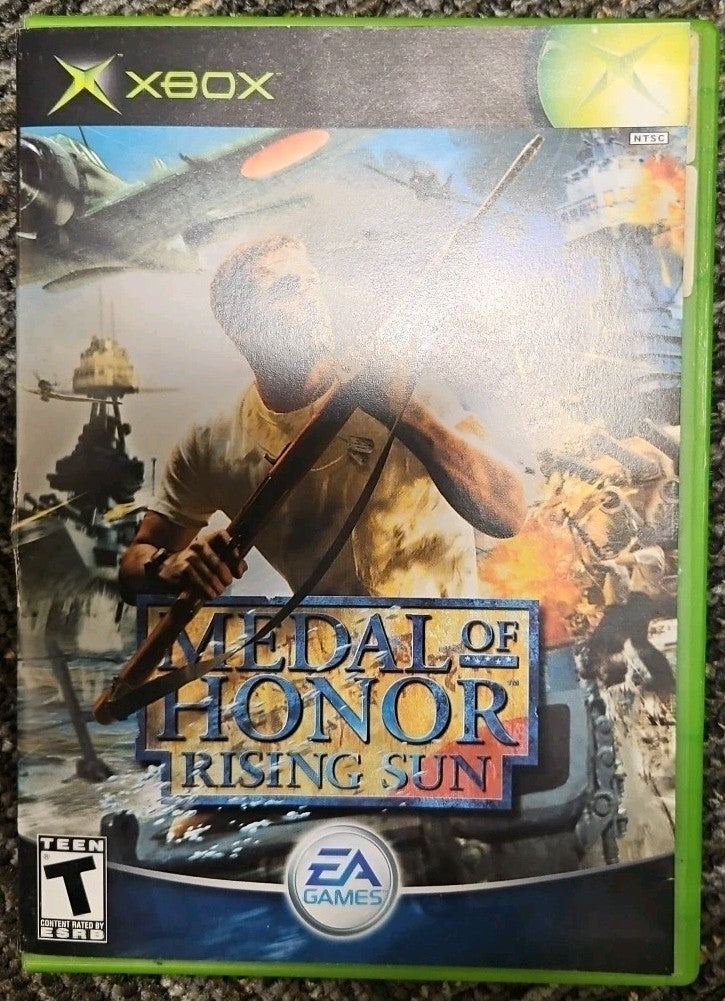 Medal of Honor: Rising Sun (XBox) Tested. No Scratches. New Case