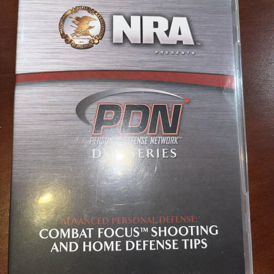 NRA Presents Combat Focus Shooting & Home Defense Tips PDN Personal Defense DVD