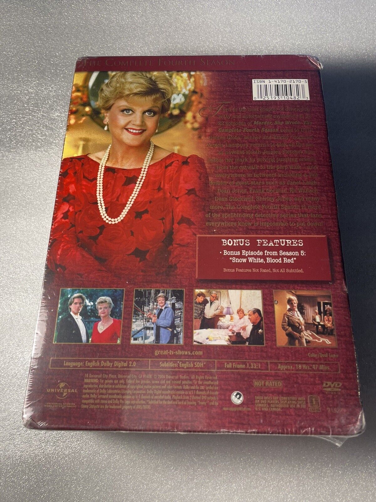 Murder She Wrote - The Complete Fourth Season (DVD, 2006, 5-Disc Set)
