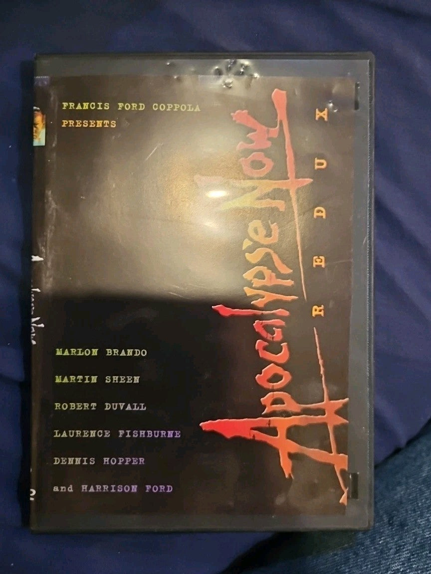 Apocalypse Now-Redux (DVD, 1979) Slimcase. Cropped Sleeve.