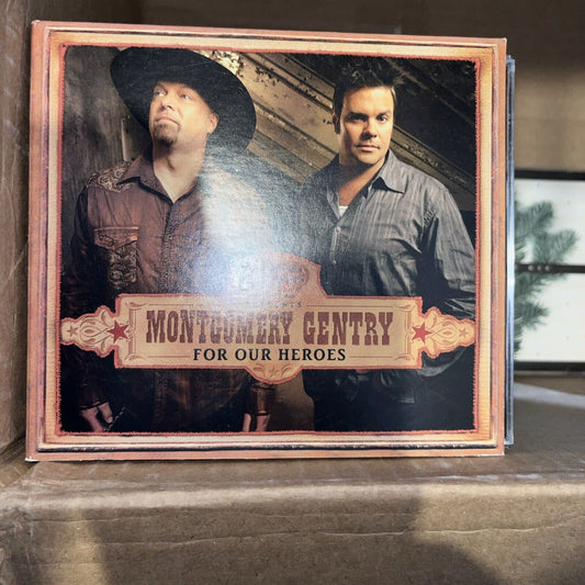 For Our Heroes [Digipak] by Montgomery Gentry (CD, Jun-2009, Sony Music...