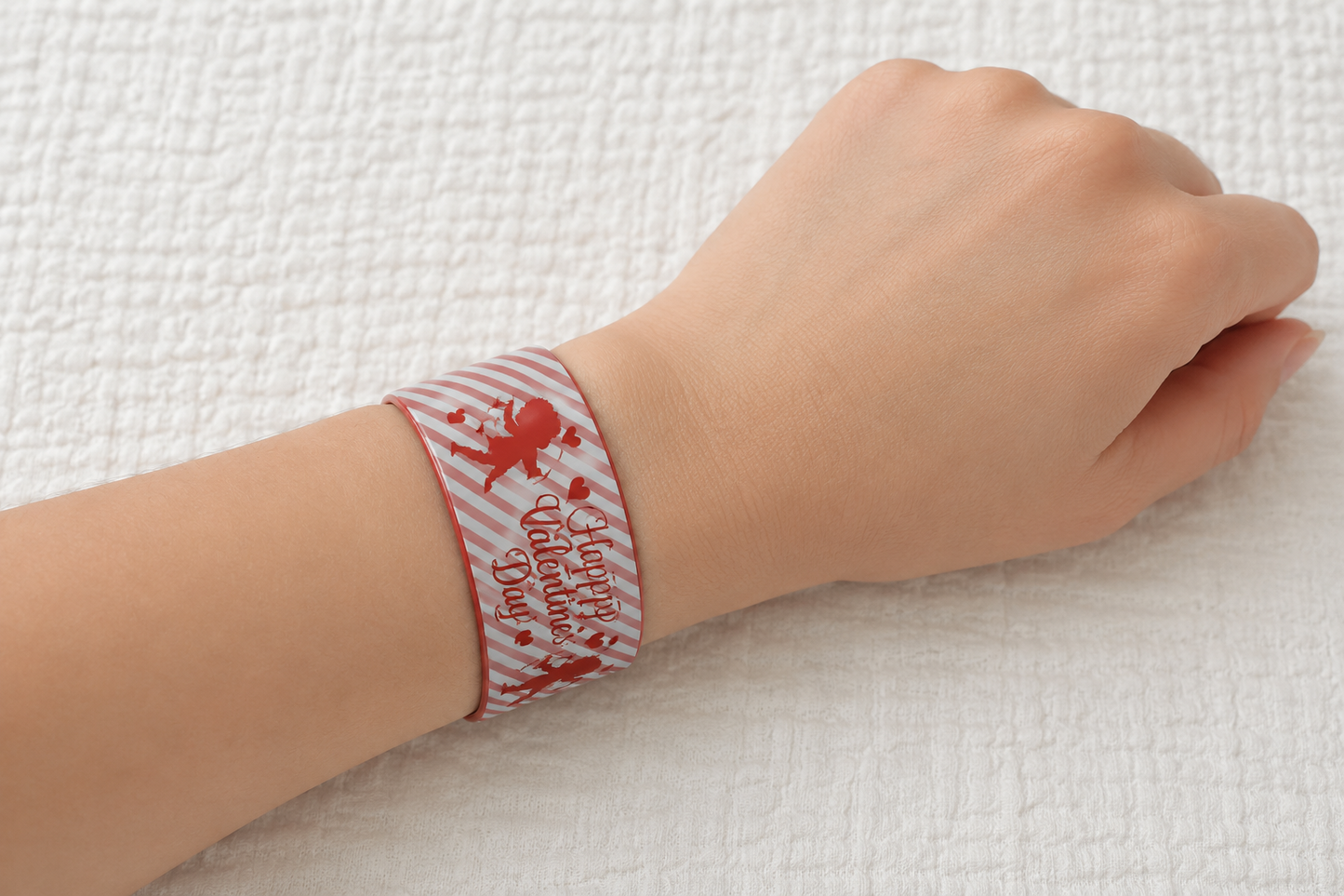 Slap Band Slap Bracelet  Vinyl Coated