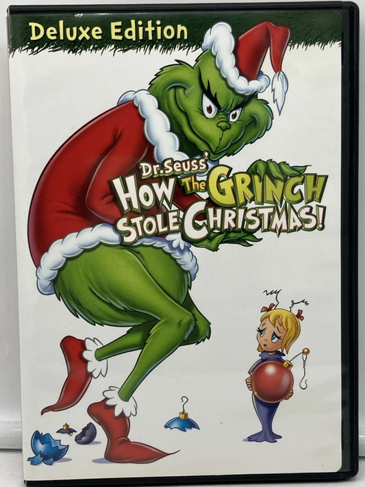 How the Grinch Stole Christmas (DVD, 1966) Deluxe Edition