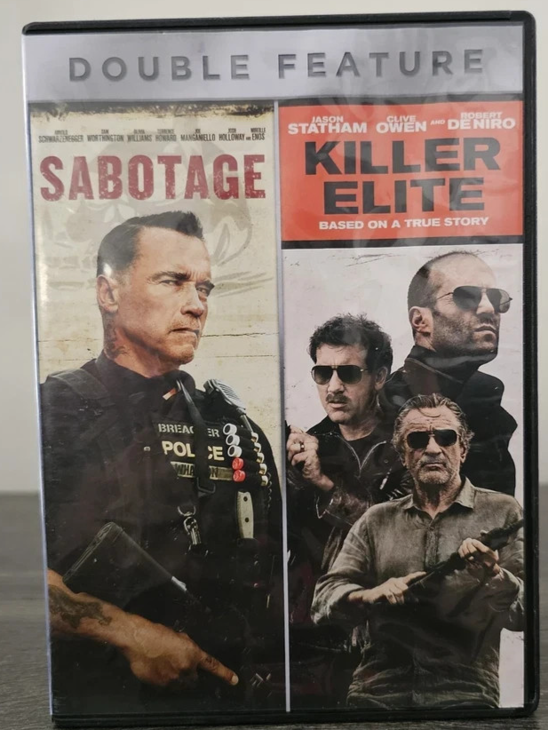 Sabotage / Killer Elite (DVD) - Arnold Schwarzenegger / Jason Statham