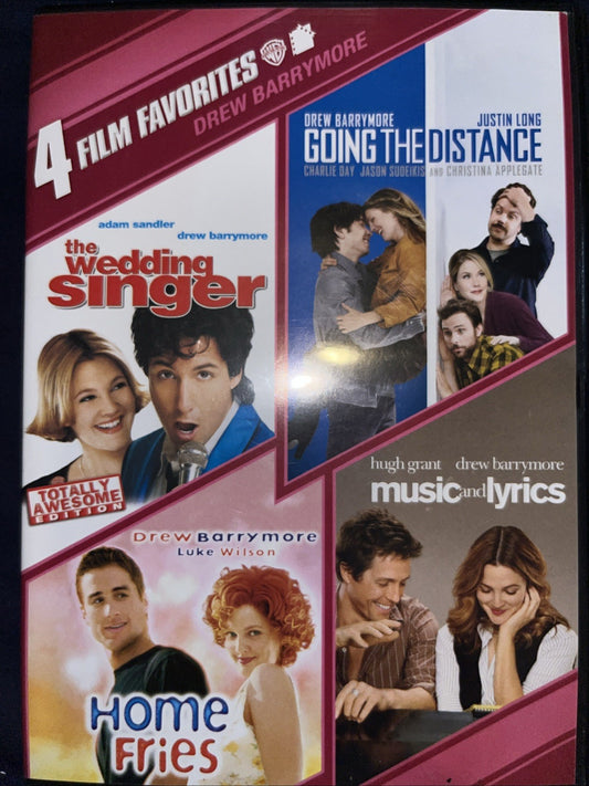 4 Film Favorites: Drew Barrymore (DVD) Sealed