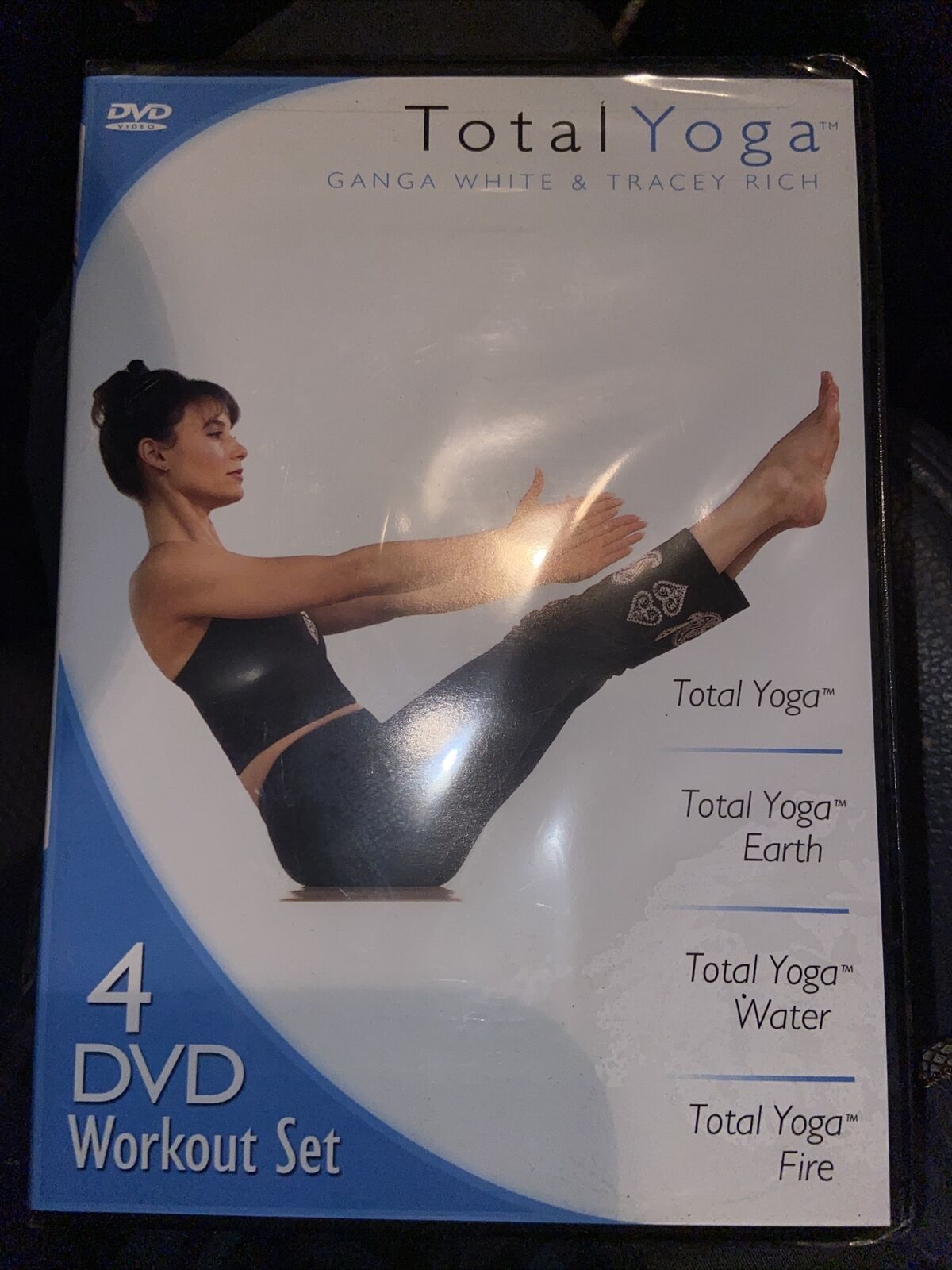 TOTAL YOGA (DVD SET) Ganga White & Tracey Rich earth water fire SEALED BRAND NEW