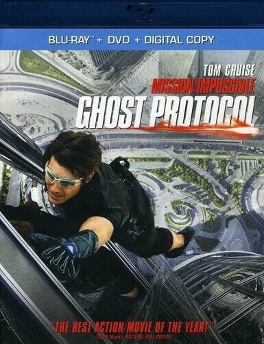 Mission: Impossible: Ghost Protocol (Blu-ray) No DVD. No Digital Download