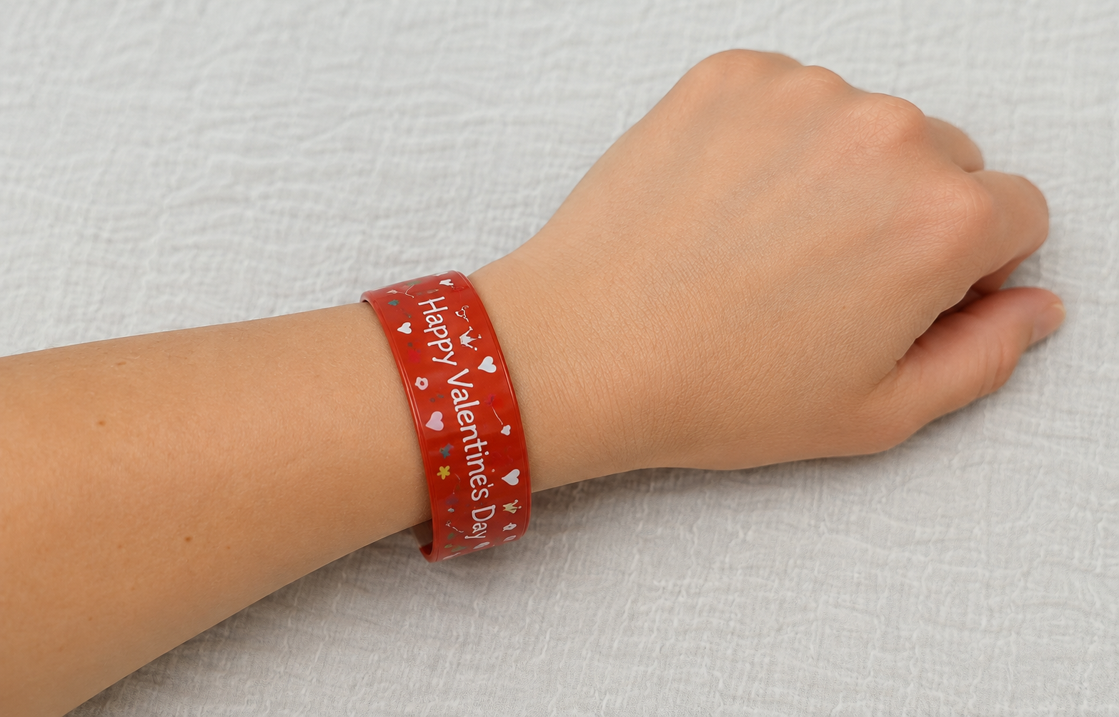 Slap Band Slap Bracelet  Vinyl Coated