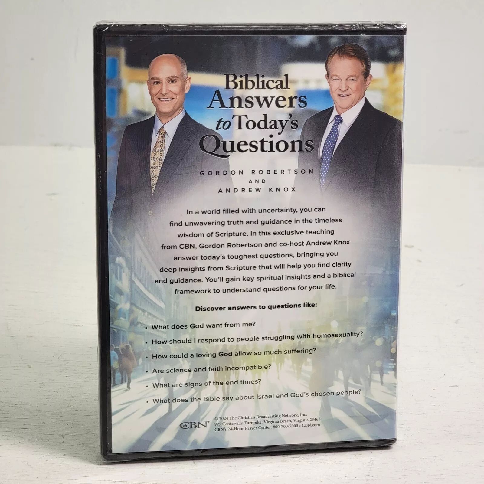 Biblical Answers to Today's Questions (DVD) Brand New Sealed