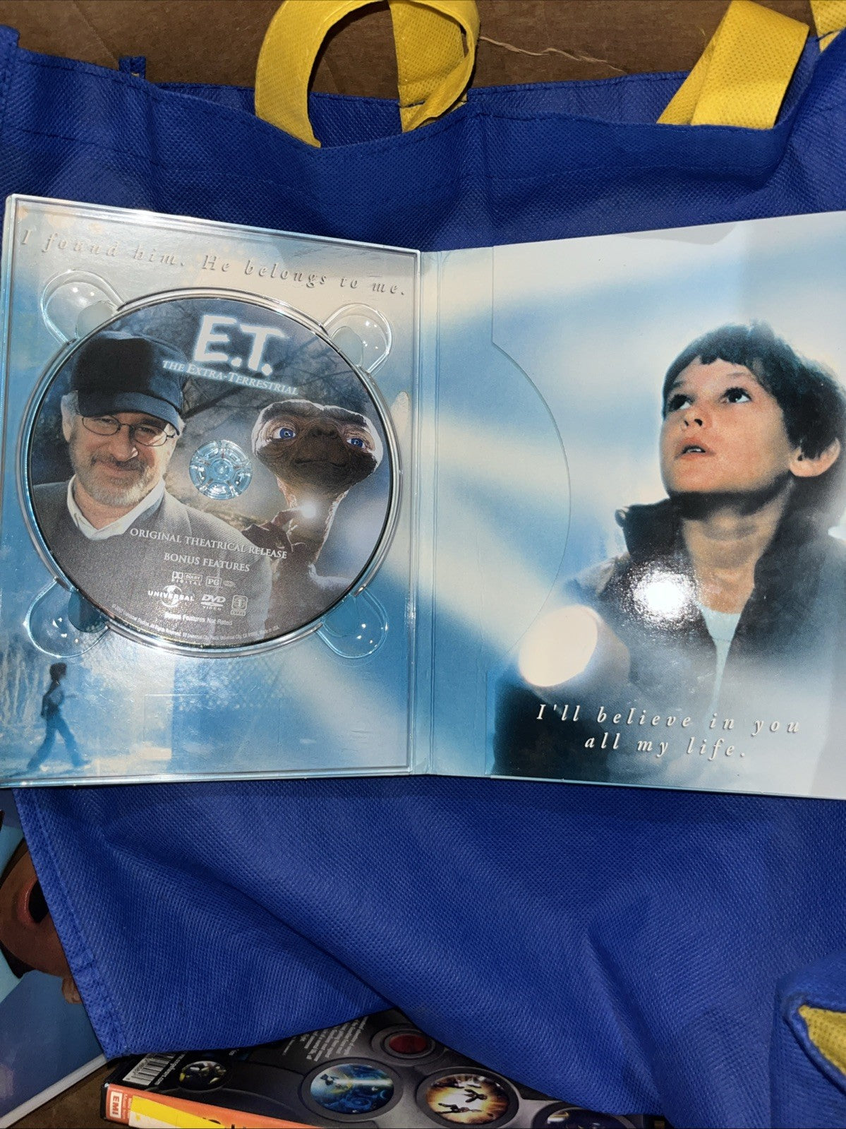 E.T. The Extra-Terrestrial (DVD, 2002, 2-Disc Limited. Tested