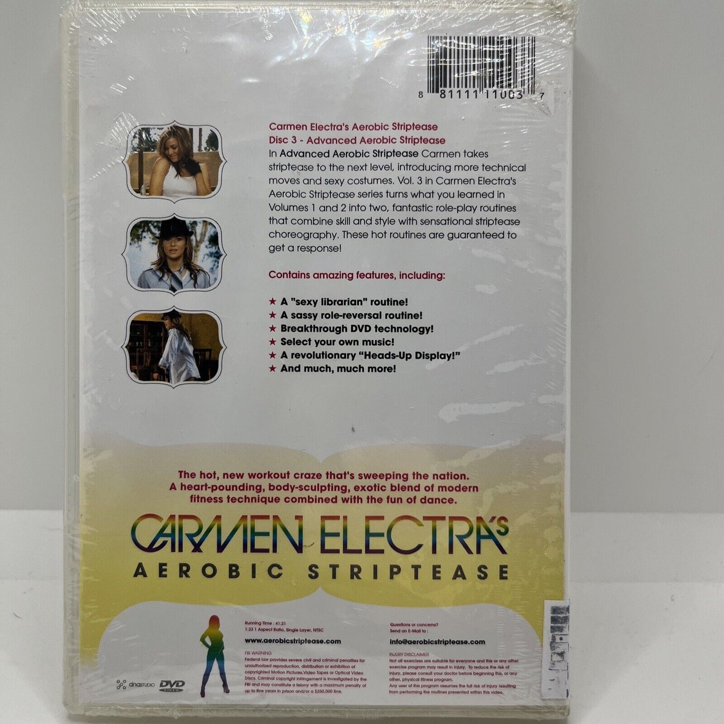 Carmen Electra's Aerobic Striptease (Disc 3) - DVD