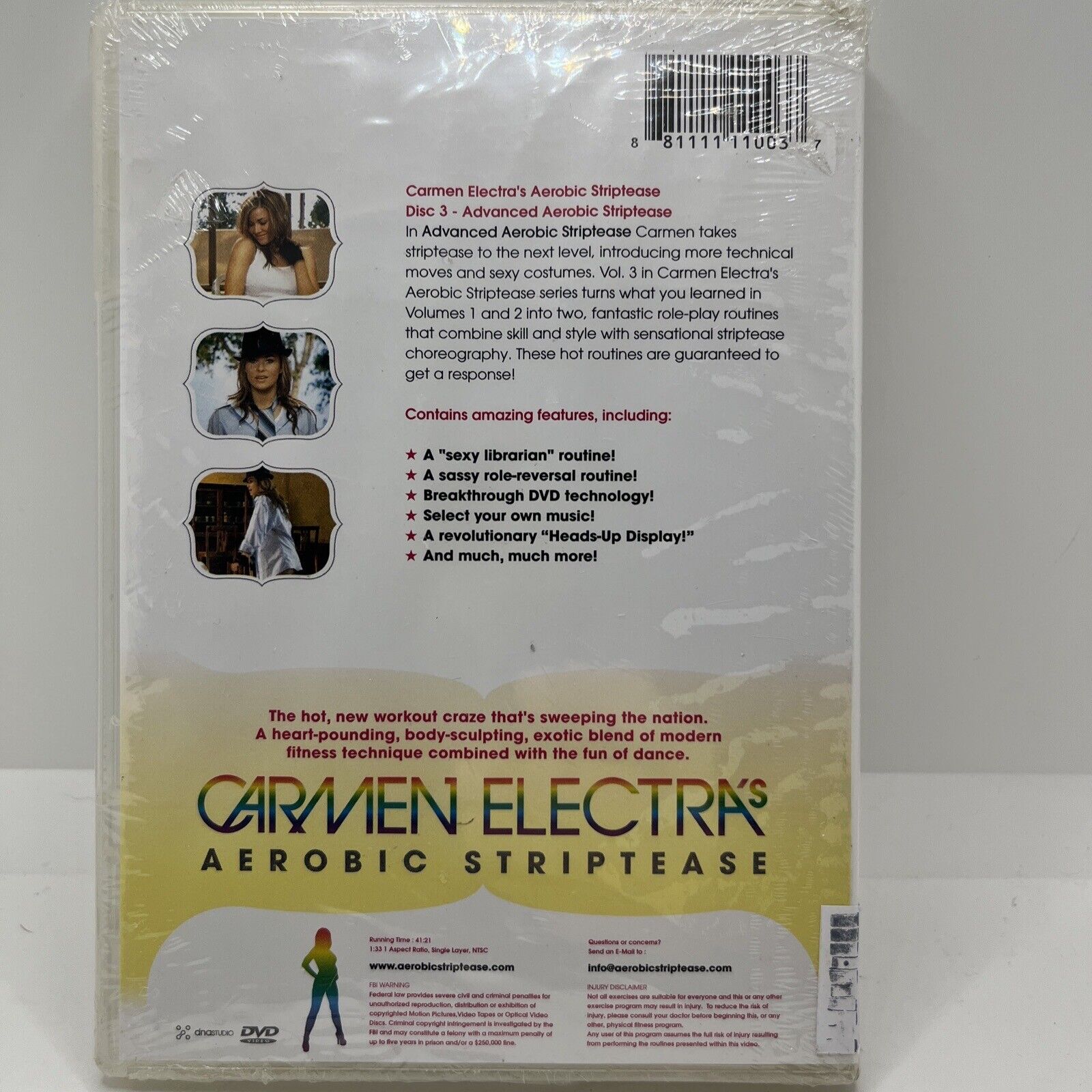 Carmen Electra's Aerobic Striptease (Disc 3) - DVD