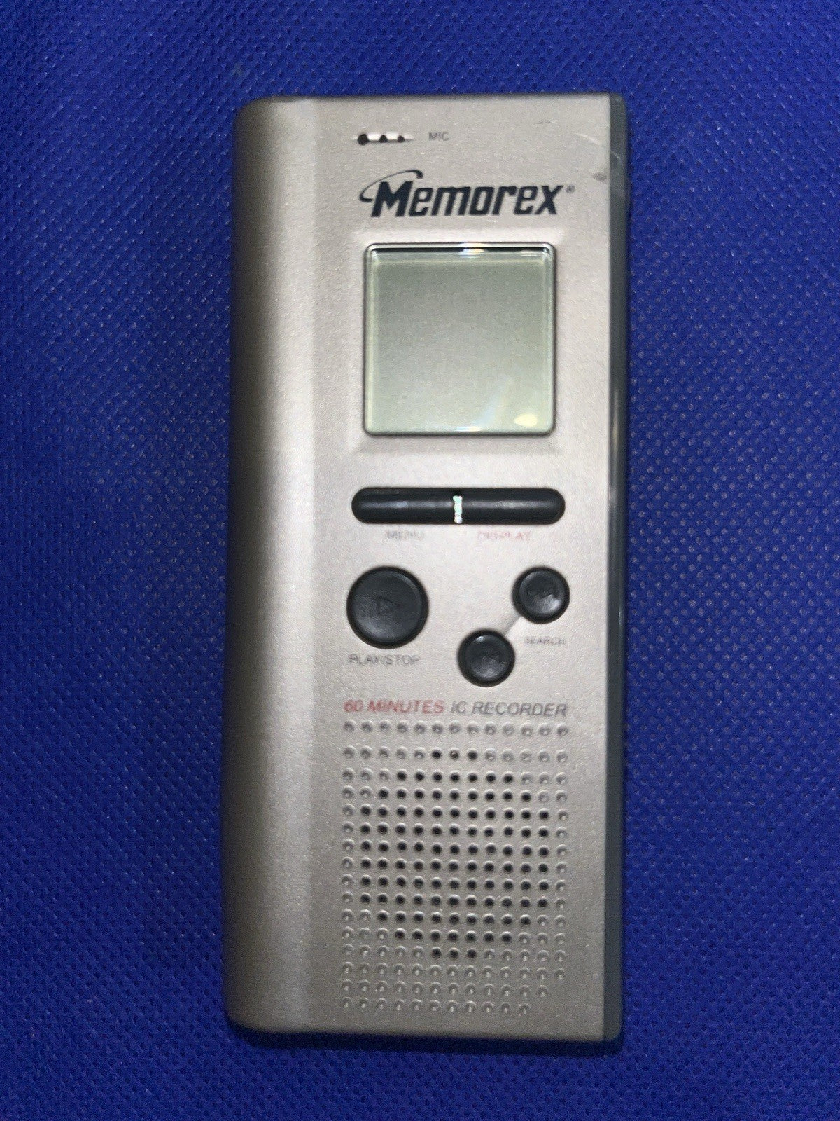 Memorex Model MB003 Digital Audio Recorder 60 Minutes Capacity. Tested