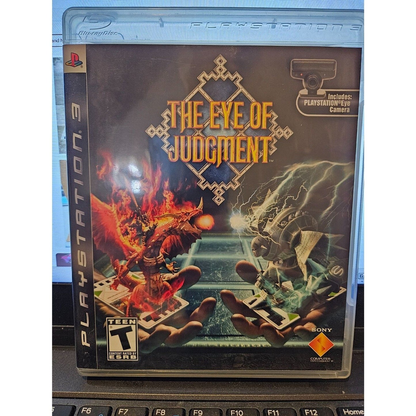The Eye of Judgement (PS3) No Camera. New Case. Tested. Manual. No scratches.