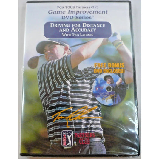 PGA Tour Partners Club: Driving for Distance and Accuracy (DVD) Brand New Sealed