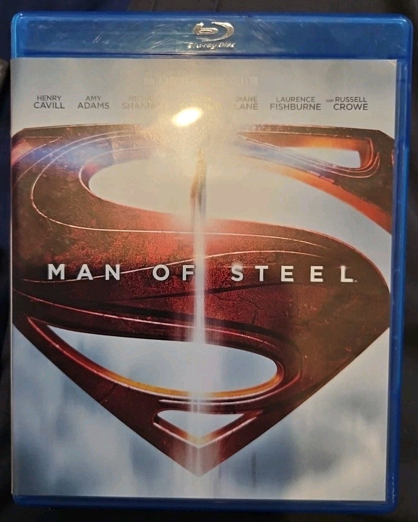 Man of Steel (Blu-ray, 2013) New. No Digital Download