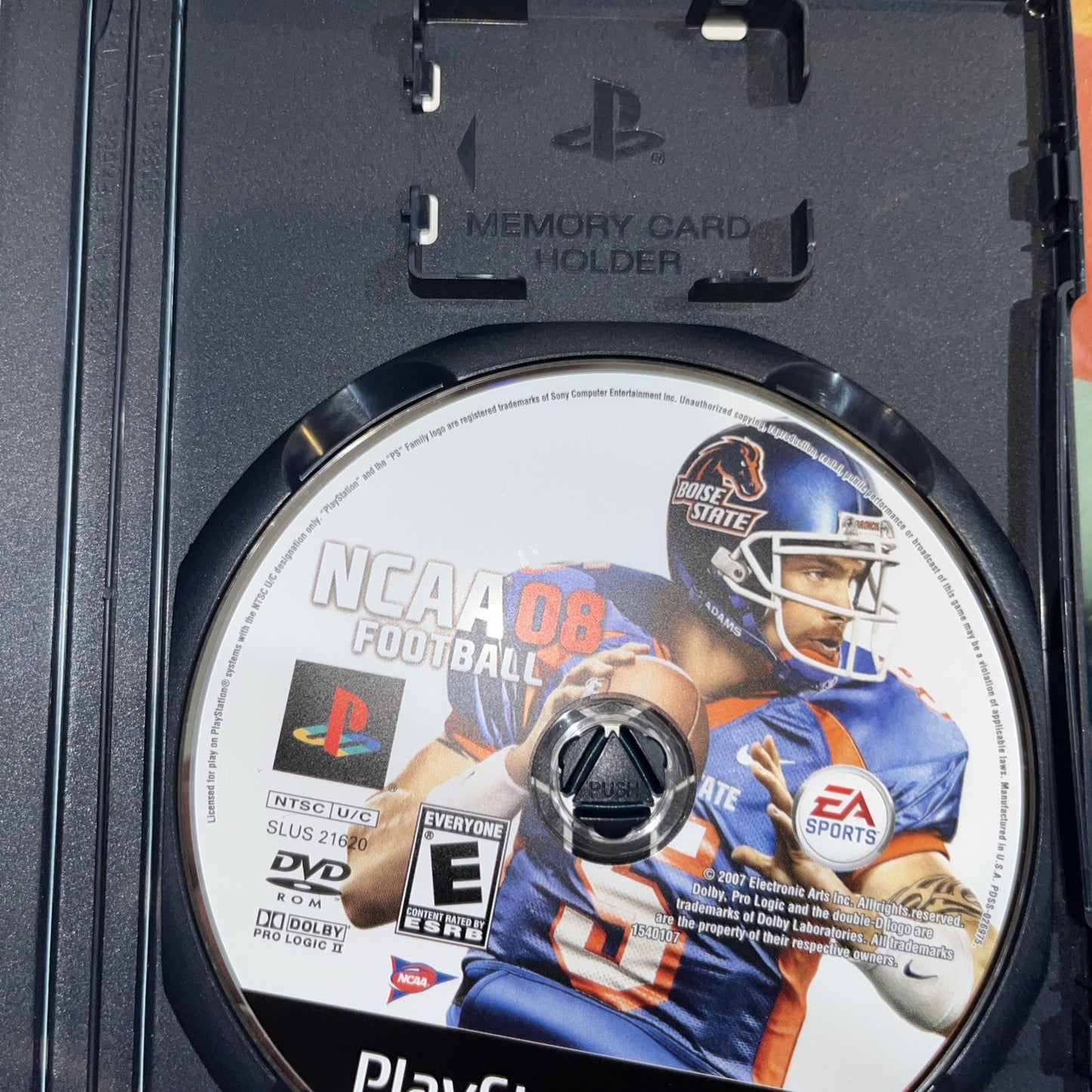 NCAA Football 2008 - PlayStation 2, PS2 Tested
