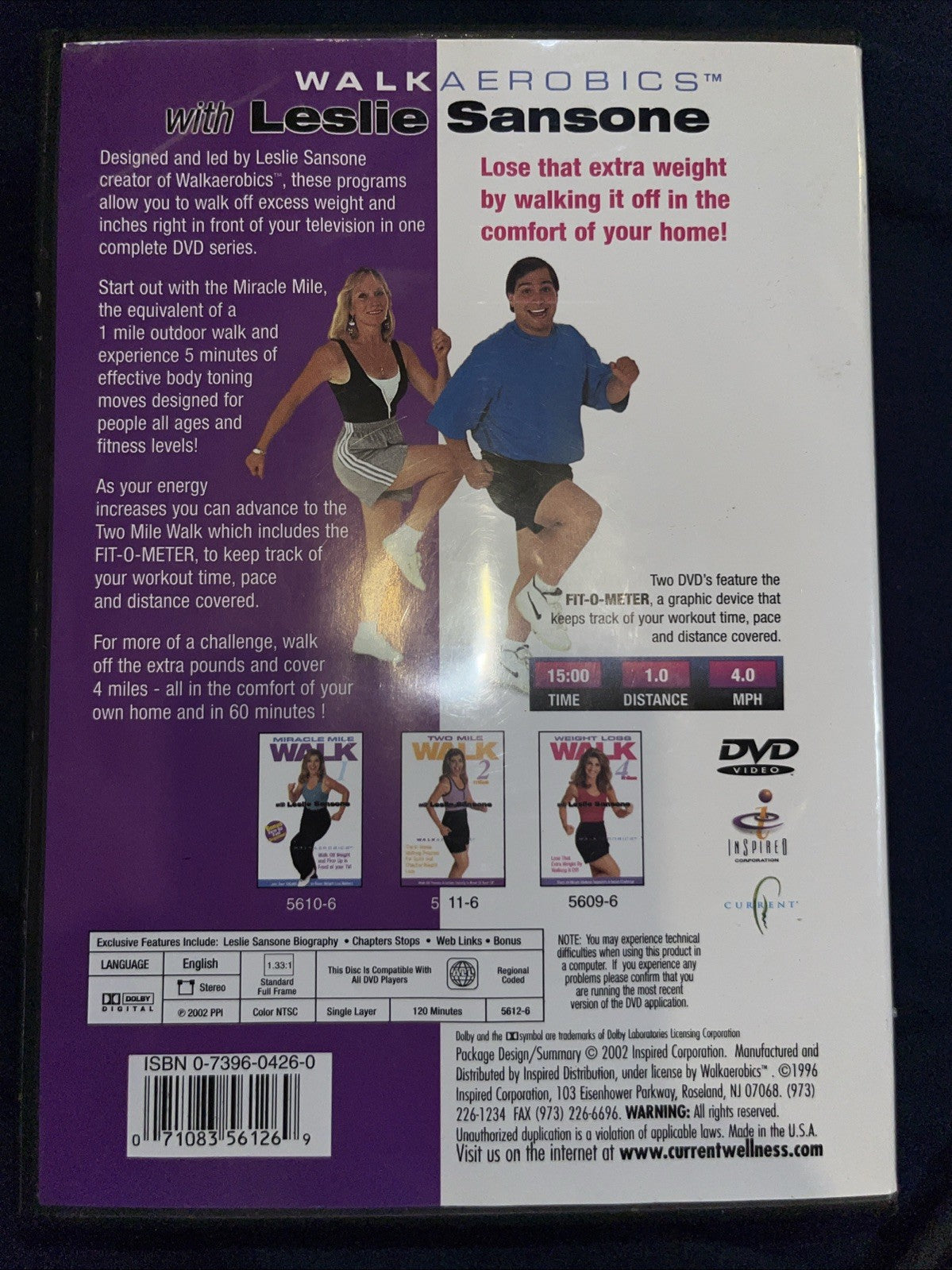 Walk the Walk Gift Set (DVD, 2002)