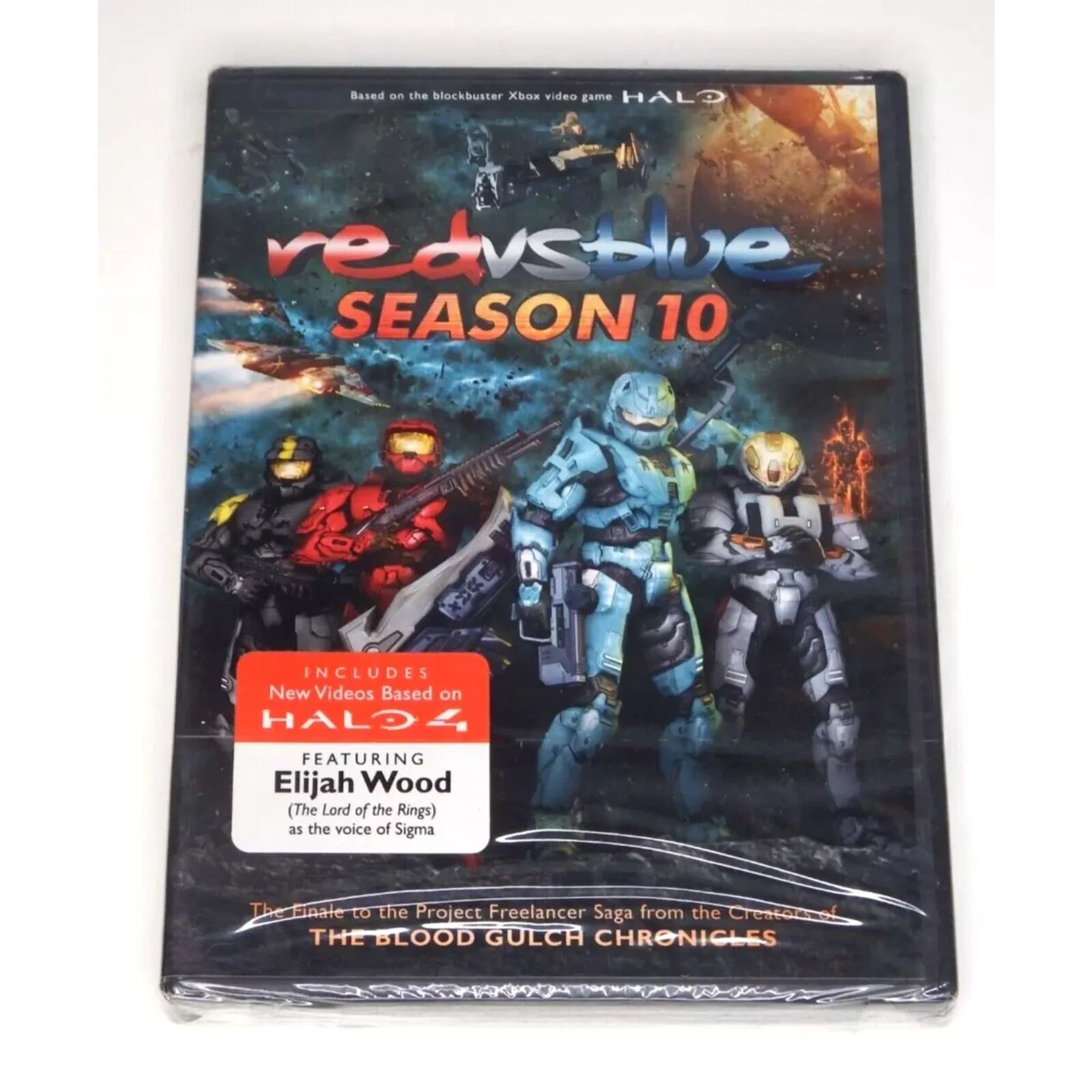 Red vs Blue - Season 10 (DVD) Brand New Sealed