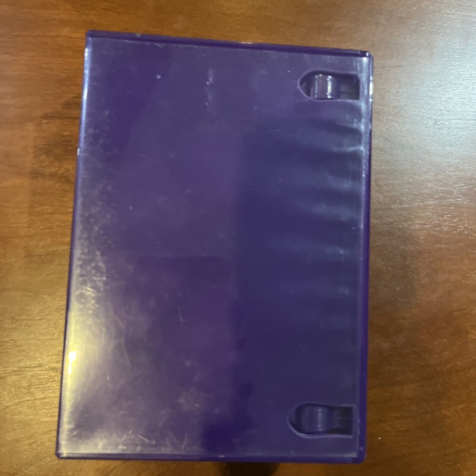 Qty = 4 Used DVD / XBOX 360  Kinect Cases. Undamaged - Purple