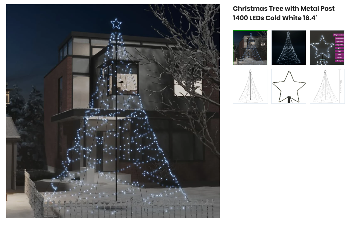 Christmas Tree & Holiday LED LIghting