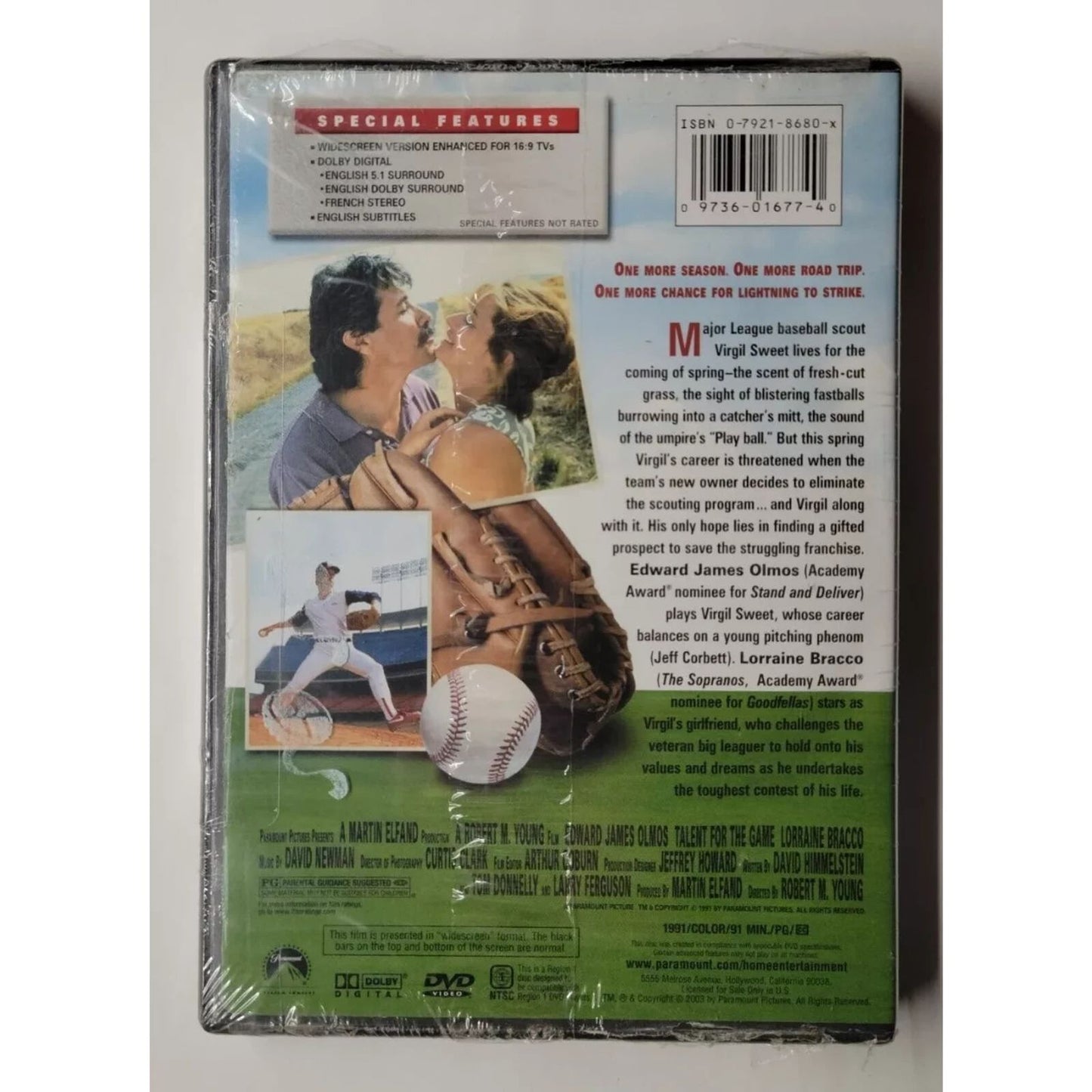 Talent for the Game (DVD) Brand New Sealed