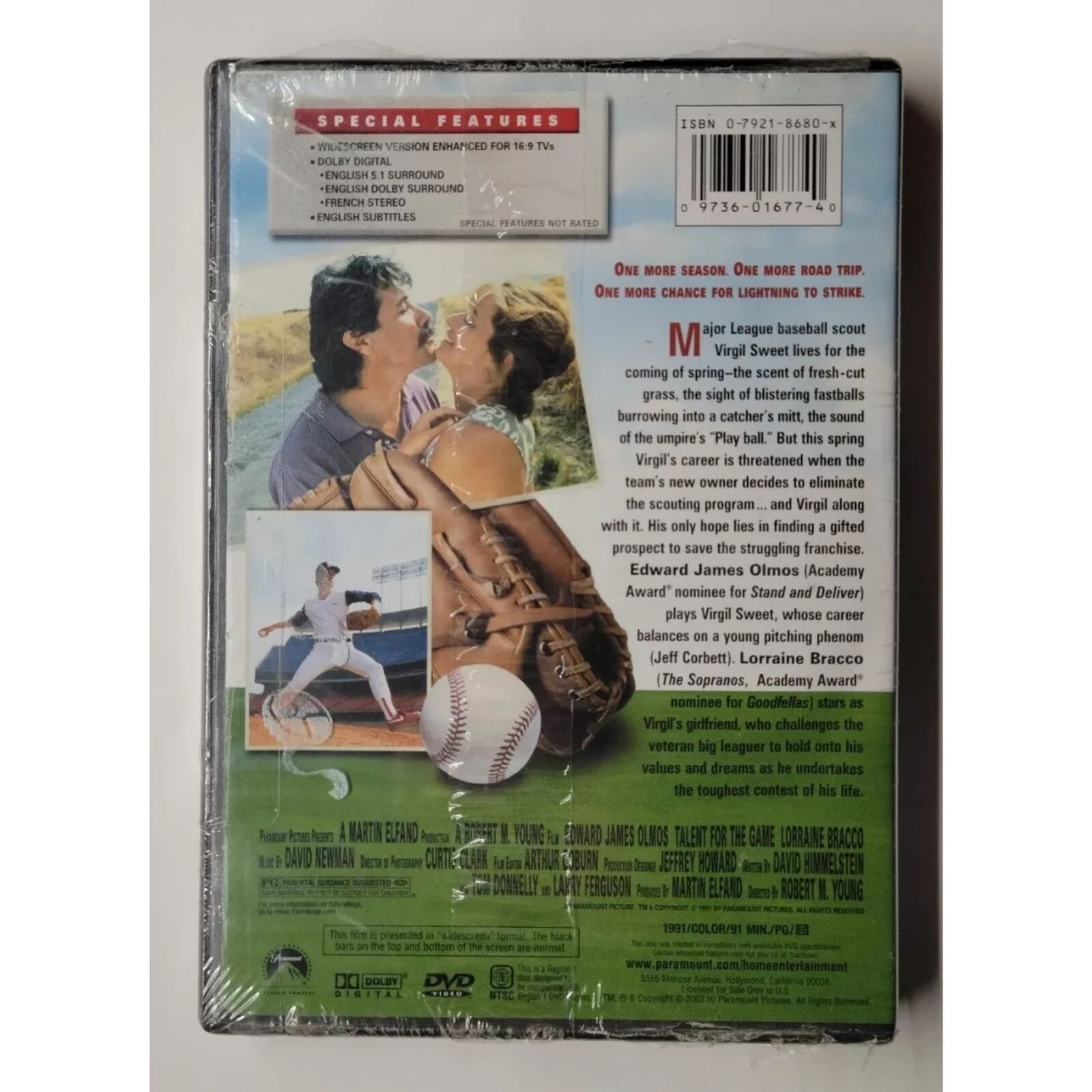 Talent for the Game (DVD) Brand New Sealed