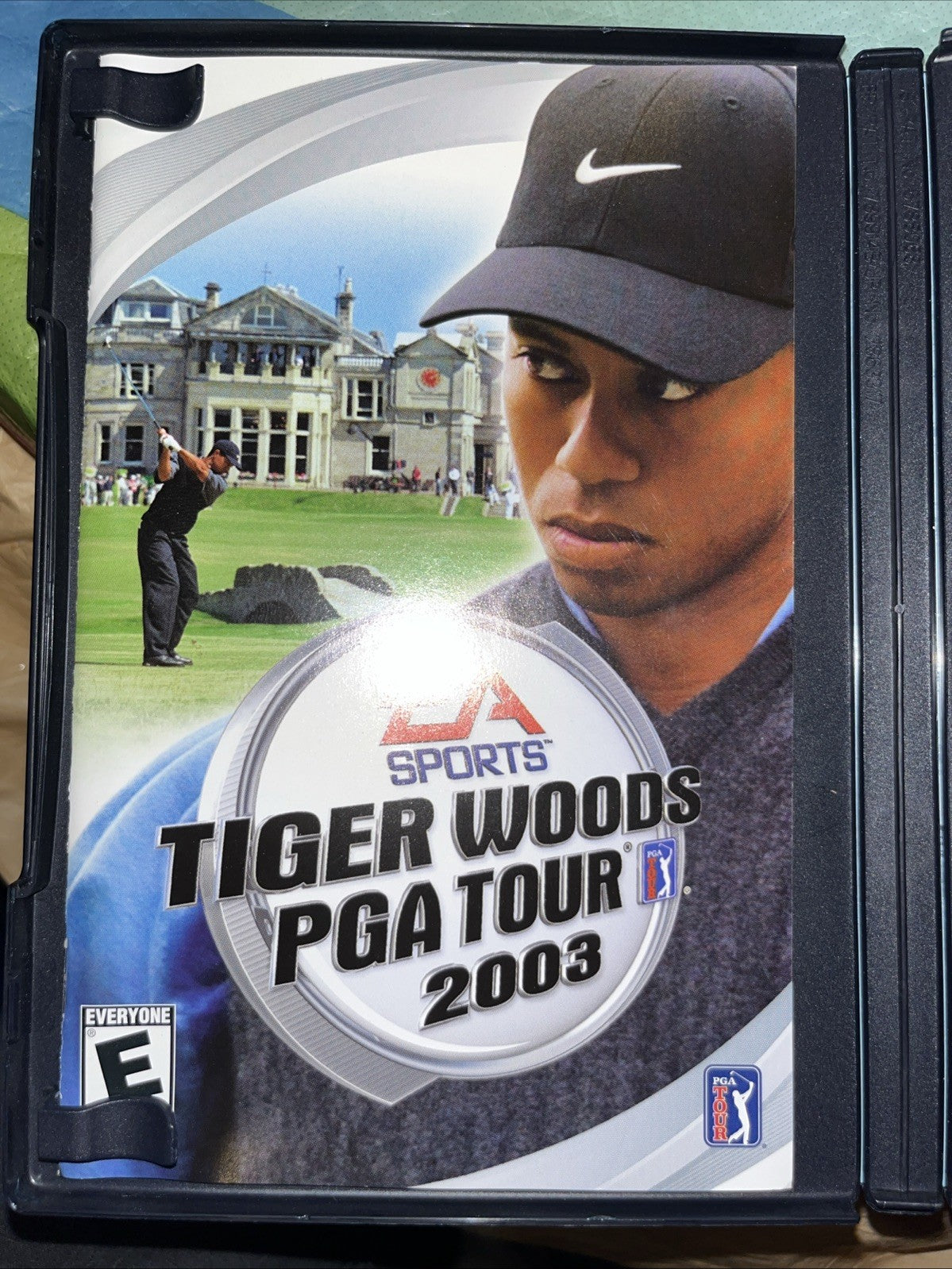 Tiger Woods PGA Tour 2003 (PS2) Tested. W/Manual + Reg Card. Original Case