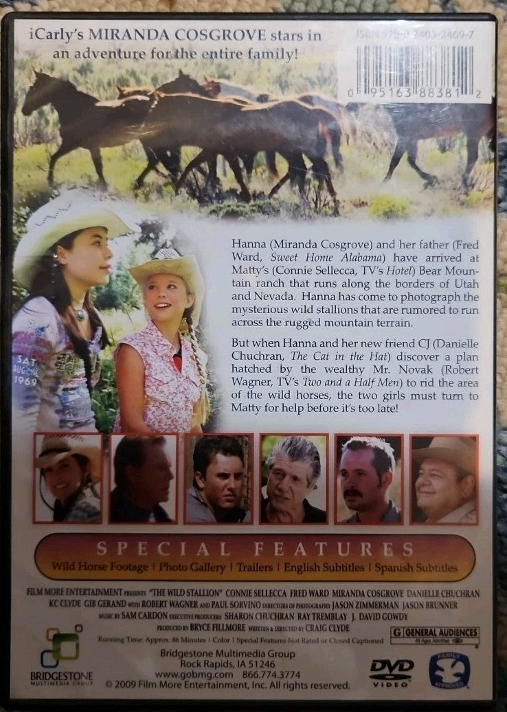 The Wild Stallion (DVD) New Sealed