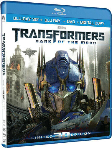 Transformers: Dark of the Moon (Blu-ray 3D, 2011) New. No Digital Download