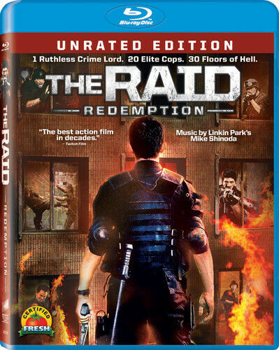 The Raid: Redemption (Blu-ray, 2012) New. No Digital Download
