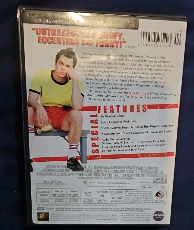 The Ringer (DVD). Tested. New Case