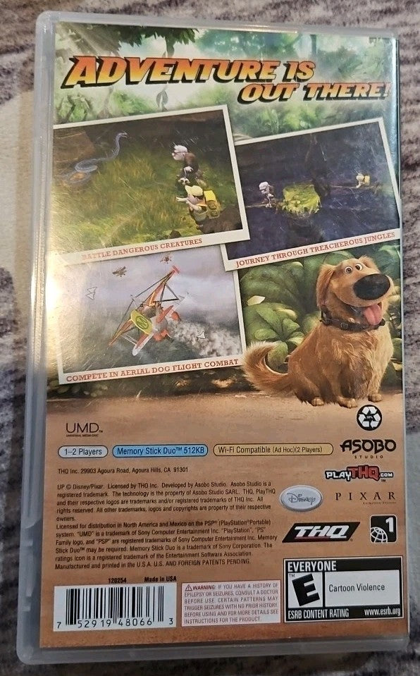 Up - PlayStation Portable (PSP) Tested