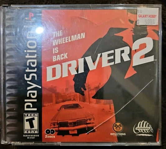 Driver 2 (Sony PlayStation 1, 2000) No Game. Case And Artwork Only