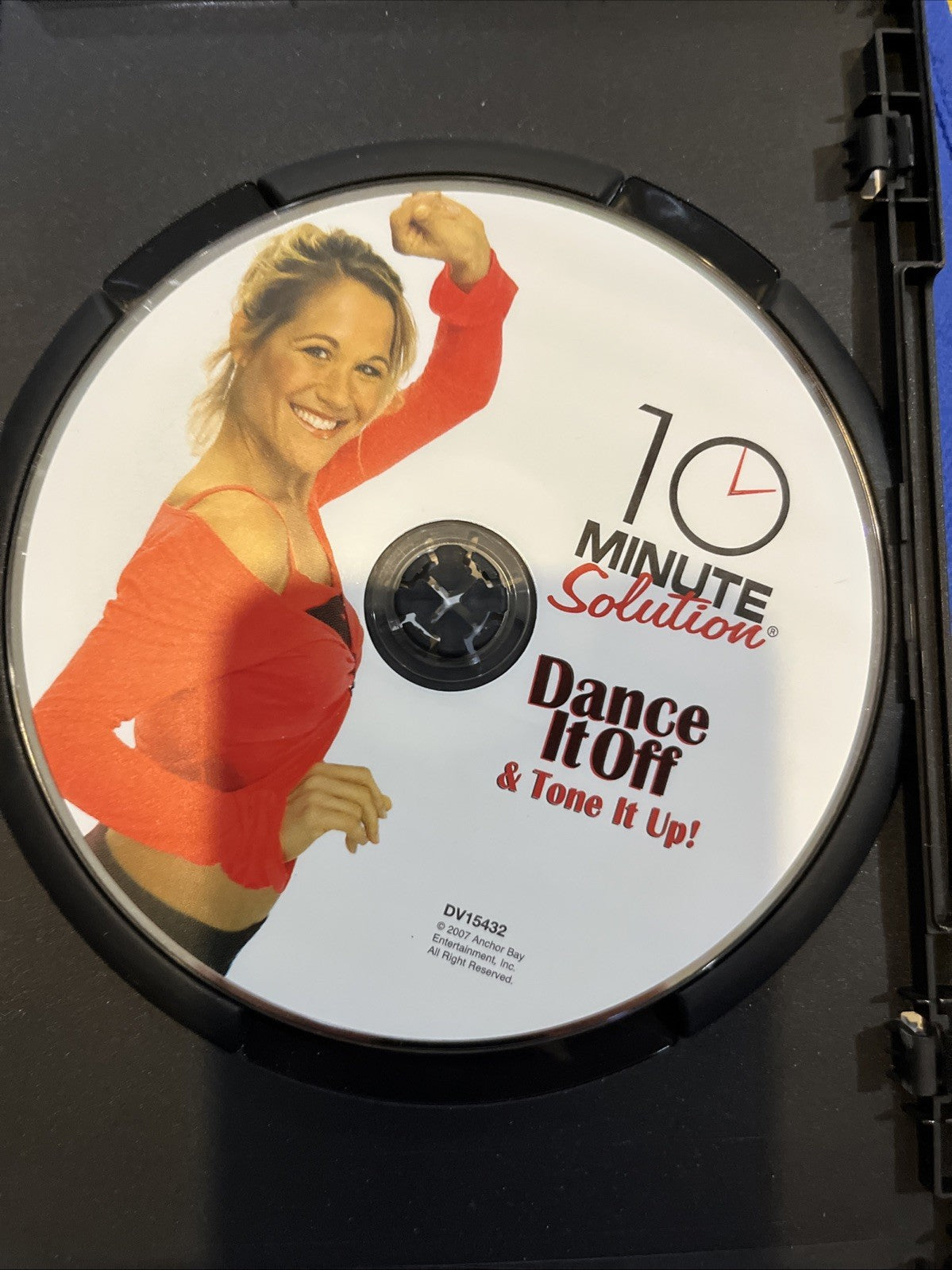 10 Minute Solution: Dance It Off & Tone It Up (DVD) NO BAND!  Tested.