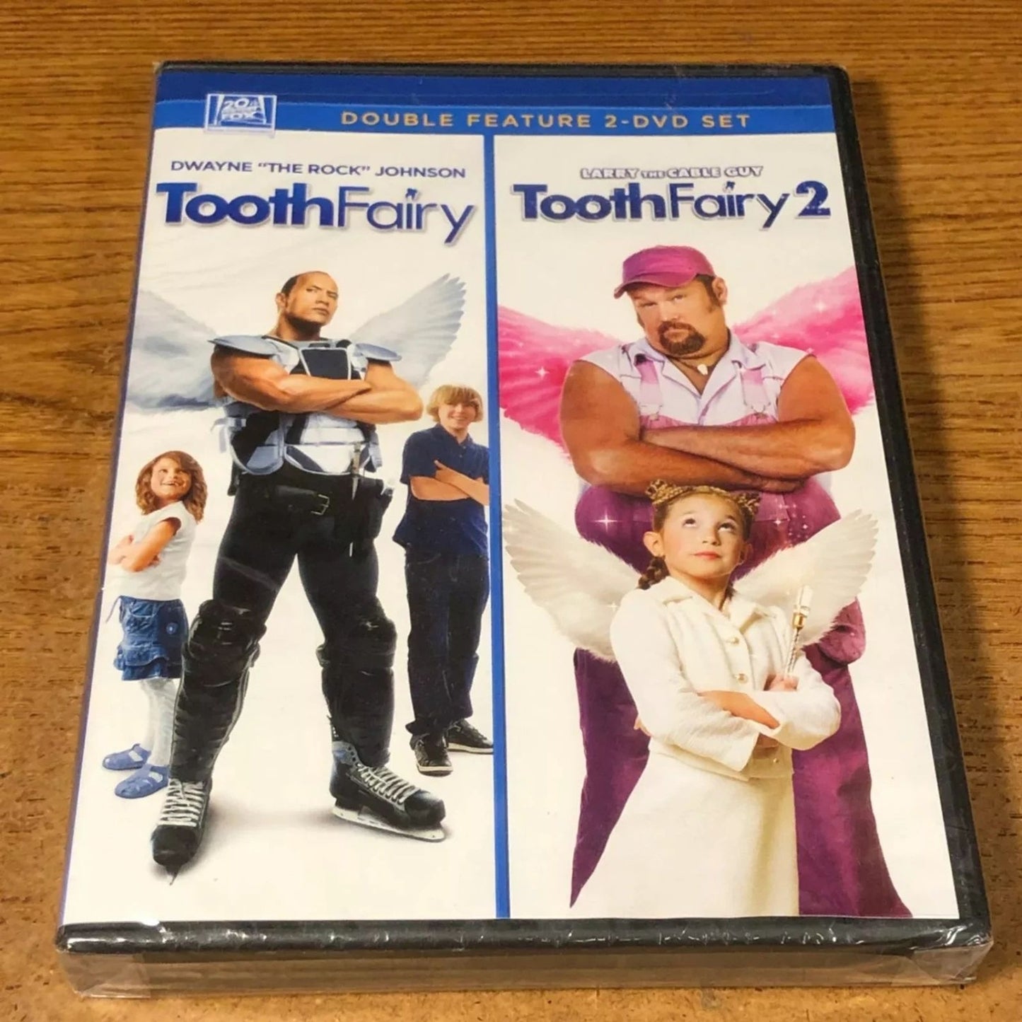 Tooth Fairy 1 & 2 - Dwayne "the Rock" Johnson / Larry the Cable Guy (DVD) Sealed