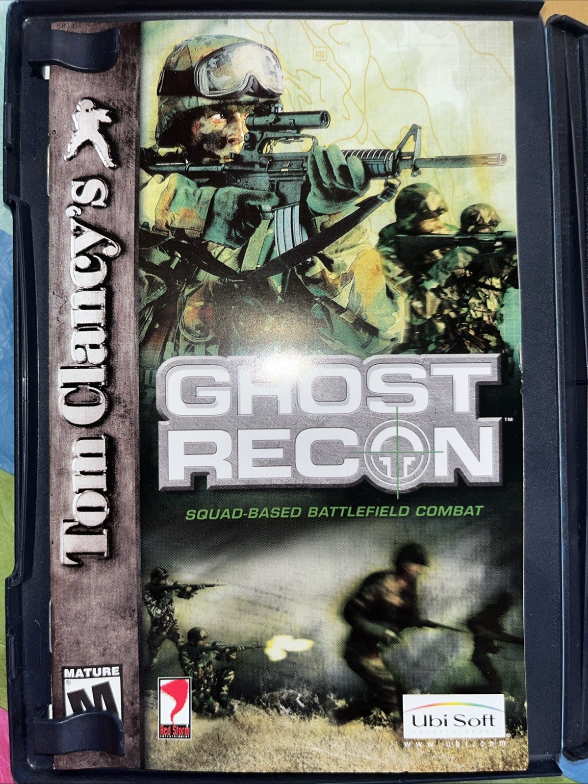 Tom Clancy's Ghost Recon (PS2) CIB W/Manual + Reg Card. Original Case