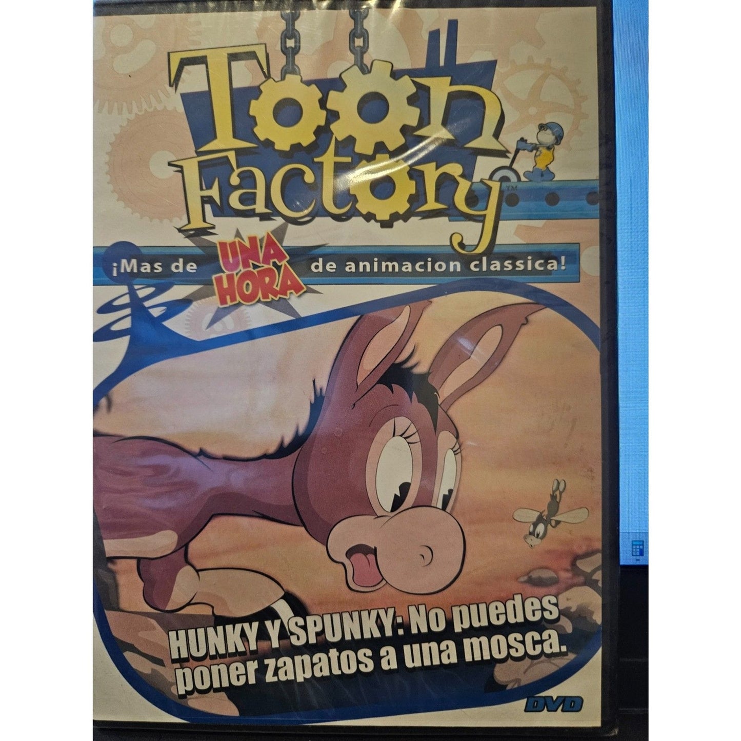 Toon Factor Hunky Y Spunky: No Puedos Poner Zapatos A Una Mosca (DVD) Brand New