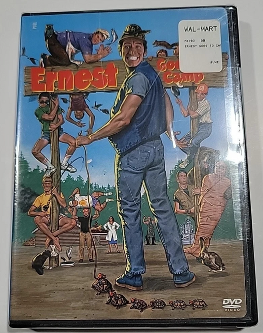 Ernest Goes to Camp DVD Widescreen 1987 Jim Varney - NEW Sealed