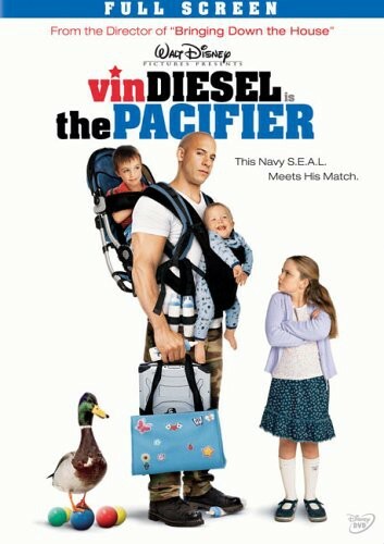 The Pacifier (DVD, 2005) Slim Case. Tested. Cropped Artwork