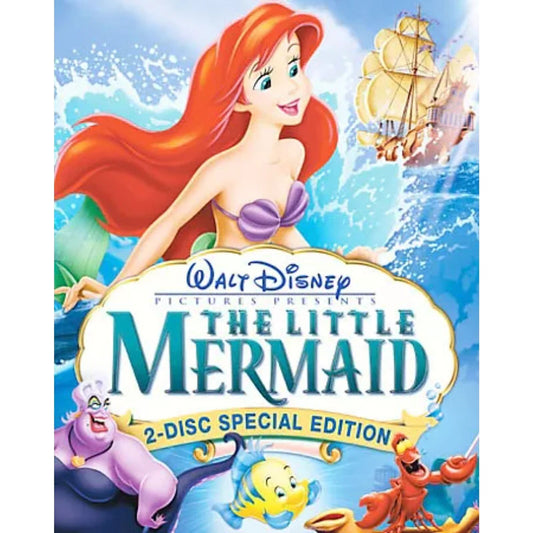 The Little Mermaid (DVD, 2006, 2-Disc Set, Platinum Edition)  BRAND NEW SEALED