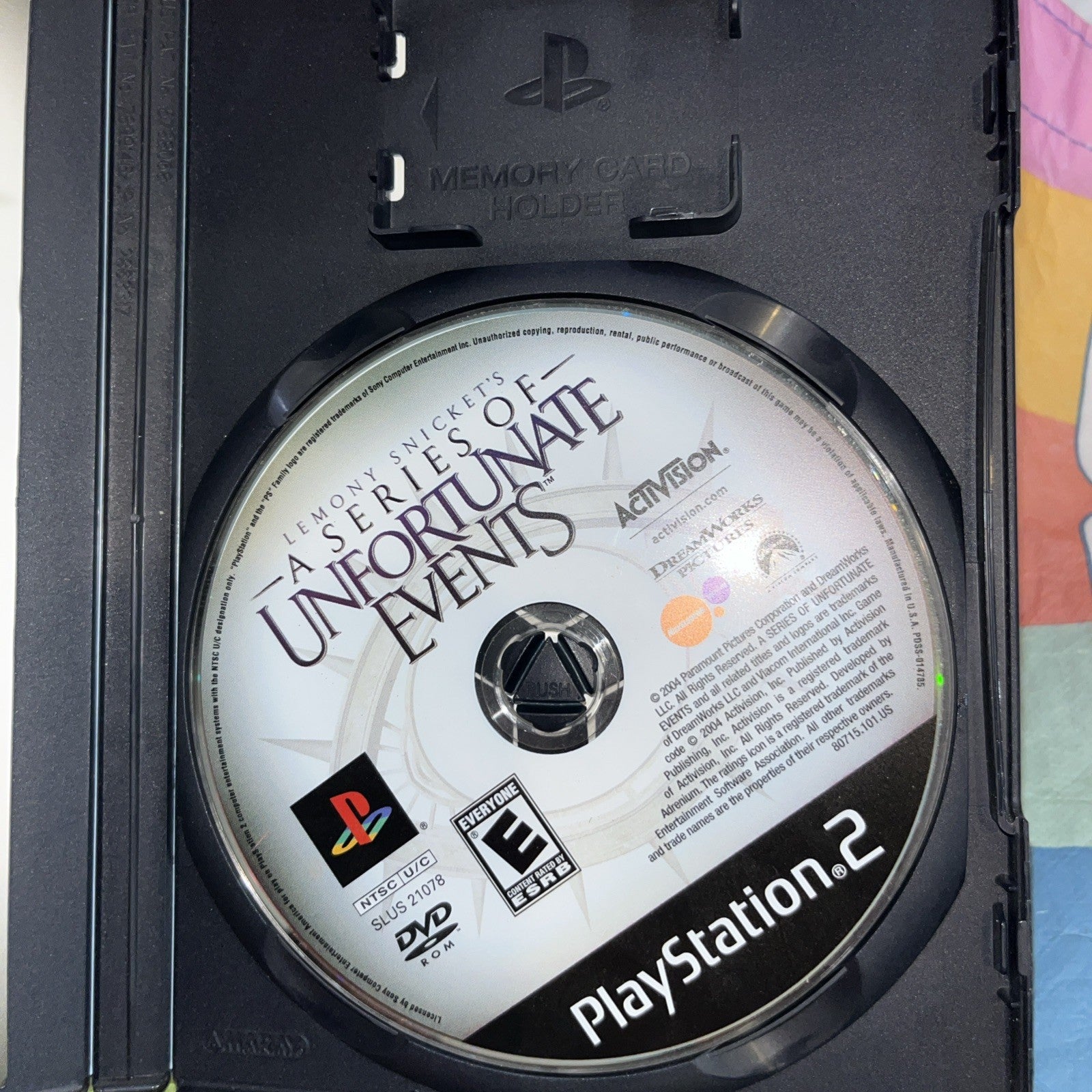 Lemony Snicket's A Series of Unfortunate Events (PS2) Tested. Manual + Promo.