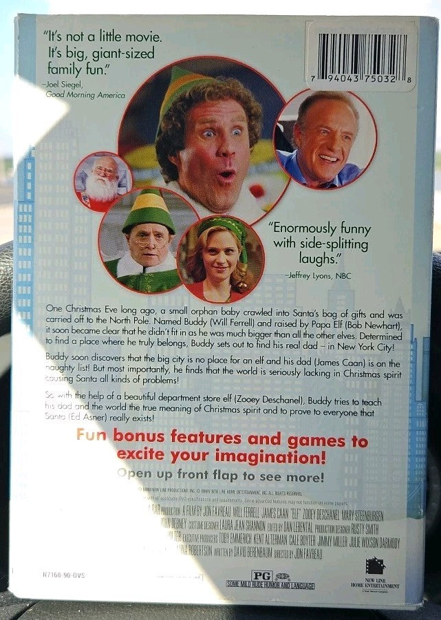 Elf (DVD, 2003) Sealed