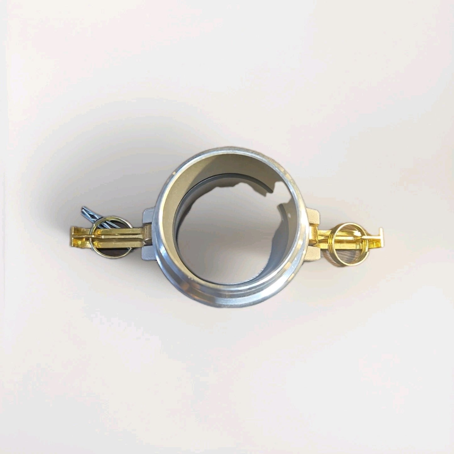 400B 4-inch Female Camlock x MNPT 316 Stainless Steel Quick-Disconnect Fitting