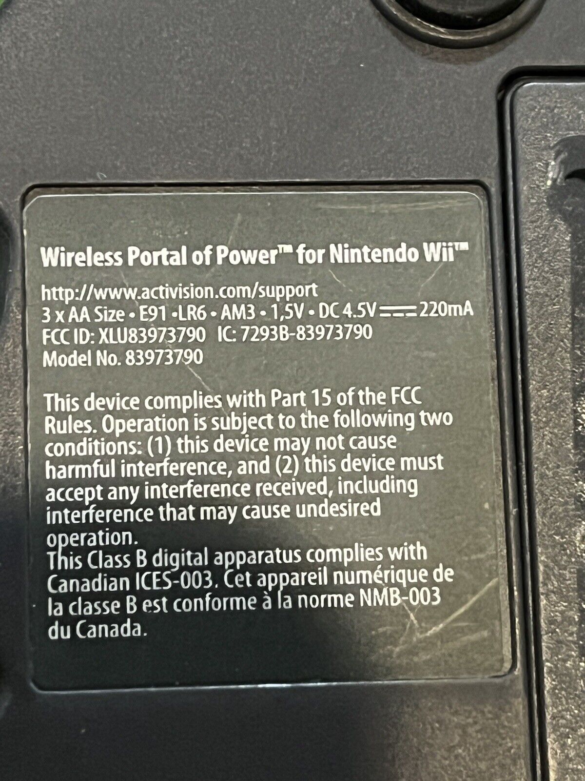Wireless Portal Of Power For Wii, Skylanders Without Dongle Powers On 