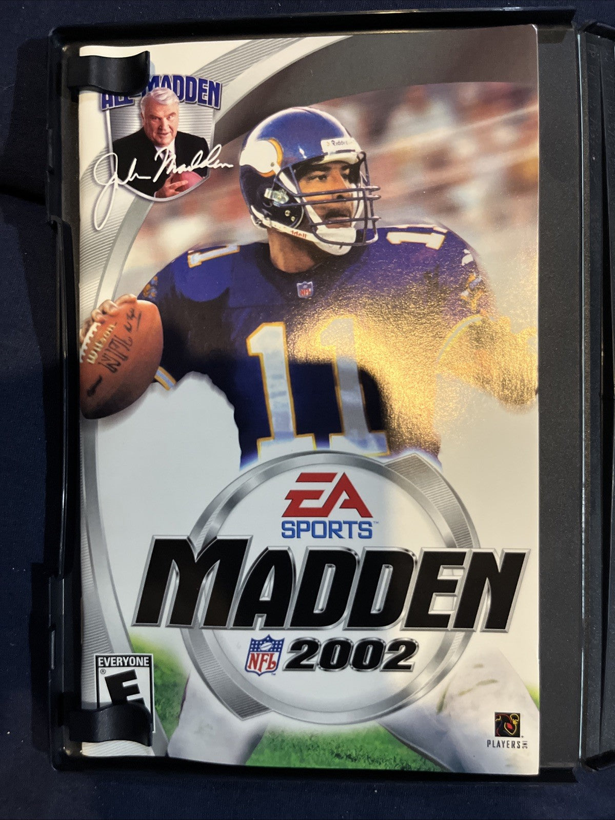 Madden 2002 Football (PS2) Original Case + Manual + Reg + Tested Disc
